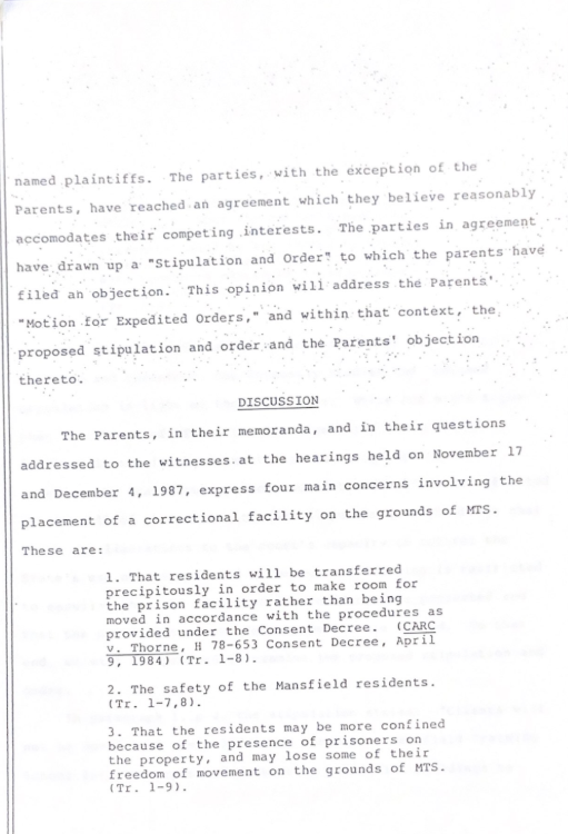 Exhibit A, part 2 of court case “CARC v. Gareth Thorne et al.,”